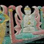 Balinese Wall art Panel architectural Relief Dragon Naga carved wood Bali