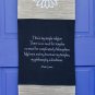 Ganesha Positive Affirmation Wall Hanging Banner Kindness hand woven Bali Art