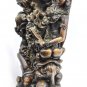 Dewi Ratih Moon Goddess Kala Rau Demon Sculpture Balinese Myth Wood Carving Art
