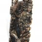 Dewi Ratih Moon Goddess Kala Rau Demon Sculpture Balinese Myth Wood Carving Art