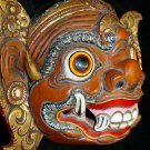 Balinese Raksasa Demon Mask Topeng Polychrome Indonesian Bali Folk Art