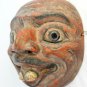 Balinese Drama Mask Rabbit Teeth Man Hand Carved wood Wearable Bali ART Old