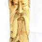 Tree Spirit Wizard Mask wall art sculpture Hand Carved Wood Balinese carving
