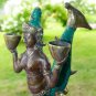 Bronze Mermaid Ratu Bolorong candelabra candlestick lost wax cast Bali Art