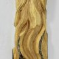 Tree Spirit Wizard Mask wall art sculpture hand carved handmade Woodcarving