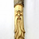 Tree Spirit Wizard Mask Fantasy wall sculpture Hand Carved Wood Bali art Tree Spirit Wizard Mask Fantasy wall sculpture Hand Carved Wood Bali art