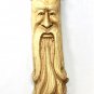 Tree Spirit Wizard Mask Fantasy wall sculpture Hand Carved Wood Bali art