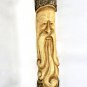 Tree Spirit Wizard Mask Fantasy wall sculpture Hand Carved Wood Bali art