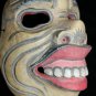 Vintage Balinese Mask Gummy Grin Man Wearable Topeng hand Carved wood Bali ART