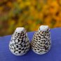 Seashell Salt & Pepper Shakers Natural Sea Shell Nautical Handcrafted Bali art