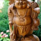 Hotei Buddha Statue Japanese Good Luck Budai Hand Carved Wood Sculpture Bali art Hotei Buddha Statue Japanese Good Luck Budai Hand Carved Wood Sculpture Bali art