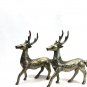 Bronze Sculpture Deer Fawn Stag Buck Set Home Decor Wildlife Figurine Bali art