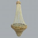 Seashell Chandelier Accent Hanging Lamp Natural Shell Mobile Nautical Beach
