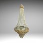 Seashell Chandelier Accent Hanging Lamp Natural Shell Mobile Nautical Beach