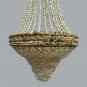 Seashell Chandelier Accent Hanging Lamp Natural Shell Mobile Nautical Beach