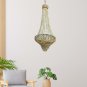 Seashell Chandelier Accent Hanging Lamp Natural Shell Mobile Nautical Beach