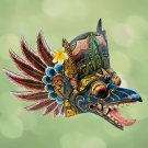 Balinese Garuda Mask Mythical Eagle Mount of Vishnu Protector Wall Decor Hand Ca