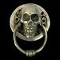 gothic Skull bronze Door Knocker pull Handle Handmade lost wax Cast Bali Art