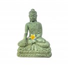 Buddha Garden Statue, Calling the Earth to Witness, resin volcanic sand, Bali Hi