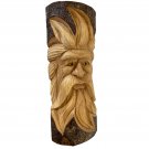 Tree Spirit Wizard Spike Mask wall sculpture Hand Carved Wood carving Bali art Tree Spirit Wizard Spike Mask wall sculpture Hand Carved Wood carving Bali art