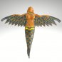 Bali Winged Mermaid Goddess Mobile Cradle Guardian Carved wood Balinese art 15"