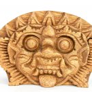 Barong Bhoma Secret Puzzle Box Trinket Jewelry Stash hand carved wood Bali Art