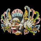 Balinese Mask Boma Barong Bhoma Protector Guardian  Mask Polychrome Hand Carved