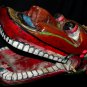 Barong Dance Mask Polychrome Hand Carved Wood Java Javanese  Indonesian Folk ART