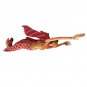 Bali Winged Flying Mermaid Mobile Spiritchaser Carved wood Balinese art 37"
