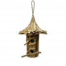 Rustic Birdhouse Bird Cottage Handcrafted Driftwood Garden Decor Bali Yard Art