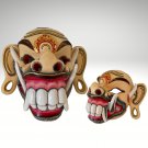 Balinese Celuluk Mask Demon Leyak Monster Rakshasa Hand carved wood carving