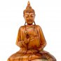 Vitarka Teaching Gautama Buddha Sculpture Hand Carved wood Statue Balinese Art
