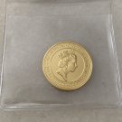 St. Helena, 2022 £25 Spade Guinea Containing 1/4 Ounce of .999 Fine Gold St. Helena, 2022 £25 Spade Guinea Containing 1/4 Ounce of .999 Fine Gold