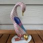 Herend Rust fish net Goose laying golden egg