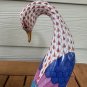 Herend Rust fish net Goose laying golden egg