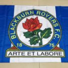 Blackburn Rovers Football Club Flag Blue 3x5ft Banner polyester 90x150cm