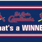 St Louis Cardinals Thats A Winner Banner Flag 3x5ft St Louis Cardinals Thats A Winner Banner Flag 3x5ft