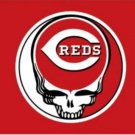 Cincinnati Reds Dead Skull Flag 3X5Ft Banner USA Polyester with Brass Gromm Cincinnati Reds Dead Skull Flag 3X5Ft Banner USA Polyester with Brass Gromm