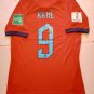 Harry Kane England 2022 World Cup Qatar Match Slim Red Away Polo Soccer Jersey