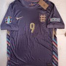 Harry Kane #9 England 2024 Euro Match Slim Purple Away Soccer Jersey 2024-2025 Harry Kane #9 England 2024 Euro Match Slim Purple Away Soccer Jersey 2024-2025