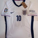 Jude Bellingham England 2024 Euro Match Slim White Home Soccer Jersey 2024-2025 Jude Bellingham England 2024 Euro Match Slim White Home Soccer Jersey 2024-2025