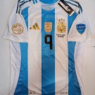 Julian Alvarez Argentina 2024 Copa America Final Match Soccer Jersey 2023-2024