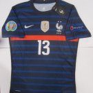 N'Golo Kante France Euro 20/21 Match Slim Blue Home Soccer Jersey 2020-2021