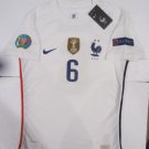 Paul Pogba France Euro 20/21 Match Slim White Away Soccer Jersey 2020-2021