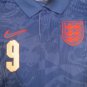 Harry Kane #9 England Nations League Match Blue Away Soccer Jersey 2020-2021