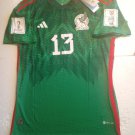Guillermo Ochoa Mexico 2022 World Cup Qatar Match Slim Green Home Soccer Jersey