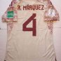 Rafael Marquez Mexico 2022 World Cup Qatar Match Slim White Away Soccer Jersey