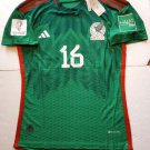 Hector Herrera Mexico 2022 World Cup Qatar Match Slim Green Home Soccer Jersey