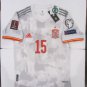 Sergio Ramos Spain World Cup Qualifiers Match Slim Away Soccer Jersey 2021-2022