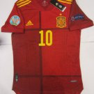 Thiago Alcantara Spain 20/21 Euro Match Slim Red Home Soccer Jersey 2020-2021